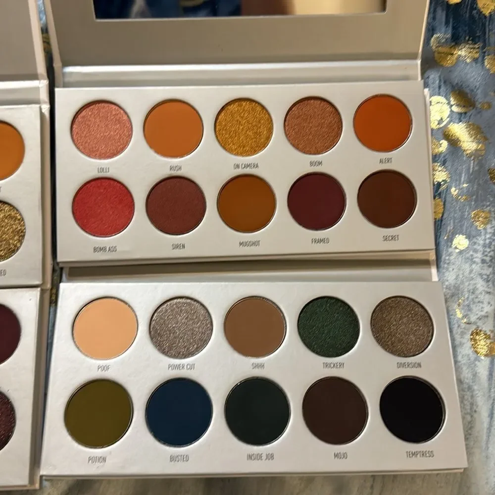 Jaclyn Hill X Morphe Eyeshadow THE VAULT Palette Set of‎ 4 Authentic makeup